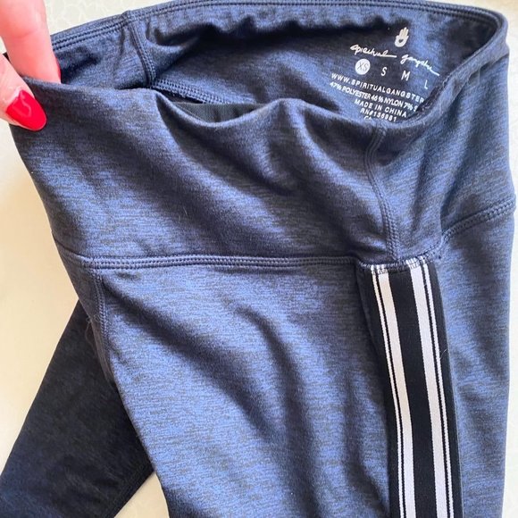 Spiritual Gangster Practice Side Stripe Leggings XS - Picture 9 of 11